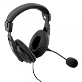 Headset Bright Office C/Microfone Haste Ajustável e Controle de Volume