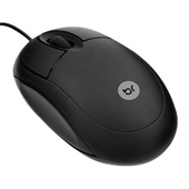 Mouse Bright USB 106 Preto 1 UN