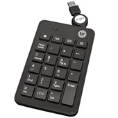 Teclado Numérico Bright C/Cabo USB Retrátil Preto 1 UN