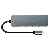 Hub Bright USB Plug Tipo-C com 4 Portas USB HB001 1 UN