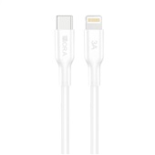 Cabo de Dados 1HORA Tipo C P/Lightning 1mts PVC CAB258 Branco 1 UN