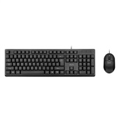 Kit Teclado e Mouse com Fio Multilaser TC609 CF600 USB Cabo 1,2m Tecla