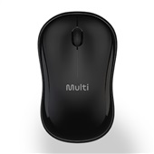 Mouse Sem Fio Multi MO651 USB 2.4GHz 3 Botões 1200 DPI 1 UN