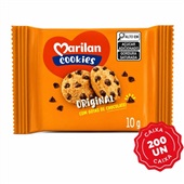 Cookie Marilan Original com Gotas de Chocolate 10g CX C/200 UN