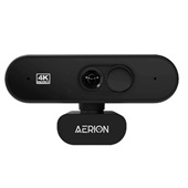 Webcam 4K Aerion WEB400 Preta 1 UN