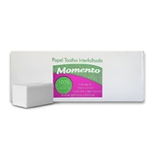 Papel Toalha Momento Interfolhado Folha Simples 23X21cm PCT C/2000 FL