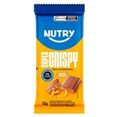 Barra de Proteína Nutry Super Crispy Pasta de Amendoim 55g 1 UN