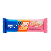 Barra de Proteína Nutry Crispy Protein Zero Morango com Chantilly 30g