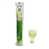 Copo Plástico Biodegradável Ecocoppo Green 180ml Transparente PCT C/10