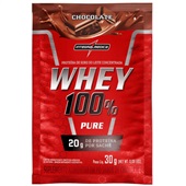 Whey Concentrado Integralmédica 100% Pure Chocolate Pouch 30g 1 UN