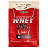 Whey Concentrado Integralmédica 100% Pure Gelato Latte Pouch 30g 1 UN