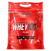 Whey Concentrado Integralmédica 100% Pure Chocolate Pouch 900g 1 UN