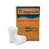 Copo Plástico Altacoppo 300ml Branco CX C/2000 UN