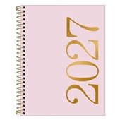 Agenda 2027 Tilibra Vanilla Espiral Sortidas Capa Dura 177x240mm 176 F