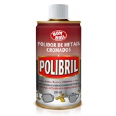 Polidor de Metais Cromado Polibril 200ml 1 UN