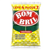 Esponja Multiuso Bombril PCT C/3 UN