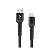 Cabo  Dual Gshield Shock Lightning/USB-A 1,2m THLLUA6VE Preto 1 UN