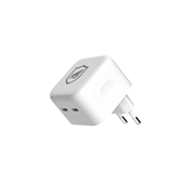 Carregador de Tomada Gshield Turbo Duplo Tipo C PD GS-7540 Branco 1 UN