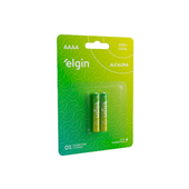 Pilha Alcalina Elgin AAAA PCT C/2 UN