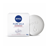 Sabonete Nivea Pure Milk Sensitive 90g CX C/6 UN