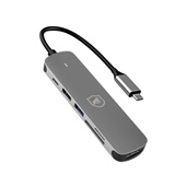 Adaptador Gshield Tipo C Hub 6 em 1 GS-5818 1 UN