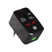 Adaptador Universal Gshield Tank para Viagem Preto GS-5343 1 UN