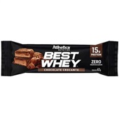 Barra de Proteína Atlhetica 15g de Proteína Sabor Chocolate Crocante 6