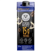 Bebida Láctea 3 Corações Cappuccino Power Whey 250ml Cookies'n Cream 1