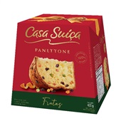 Panettone Frutas Casa Suiça 400g 1 UN
