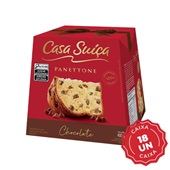 Panettone Casa Suíça Gotas de Chocolate 400g CX C/18 UN