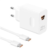 Carregador Huawei 1Hora Charger Max 66W com Cabo USB-C Bivolt Branco 1