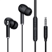 Fones de Ouvido 1Hora AUT123 C/ Fio In-Ear Type-C 3,5mm Preto 1 UN