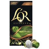 Café em Cápsula L'OR Flavours Collection Avelã 52g CX C/10 UN