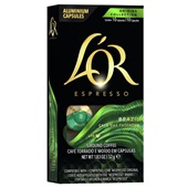 Café em Cápsula L'OR Origins Collection Brazil 52g CX C/10 UN
