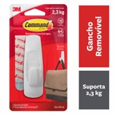 Gancho Adesivo 3M Command™ Grande Branco 1 UN