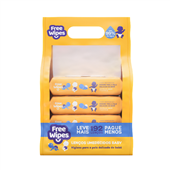 Lenço Umedecido Free Wipes Baby 4 PCT C/48 UN