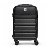 Mala de Viagem Gshield Armor C/ Rodas 360A Pequena GS-1930 Preta 1 UN