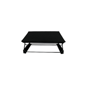 Apoio Ergonômico para Pés Reliza Antiderrapante 011856 Preto 1 UN
