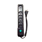 Filtro de Linha Bright C/ Fusivel 6 Tomadas FL005 Preto 1 UN