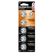 Bateria Lithium Duracell 3V CR2032 Cartela C/5 UN