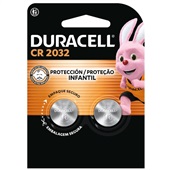 Bateria de Lítio Duracell 3V CR2032 2 UN