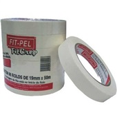 Fita Crepe Branca 19mmx50m 6 UN Fit Pel