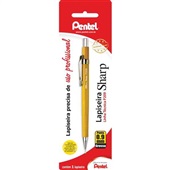 Lapiseira Sharp 0,9mm Amarela 1 UN Pentel