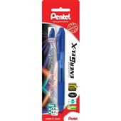 Caneta Gel Retrátil Energel X Azul 0.7mm 1 UN Pentel