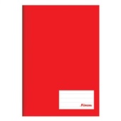 Caderno Brochura Class Capa Dura 1/4 140x200mm 96 FL Vermelho 1 UN Foroni