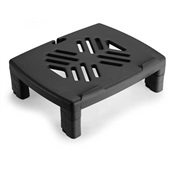 Suporte de Mesa para Monitor e Notebook Preto 832 1 UN Waleu