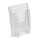 Expositor Office Cristal 31,8x4x25,6cm 1 UN Waleu