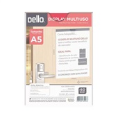 Expositor Display Quadro de Aviso Multiuso A5 150 x 210mm Cristal 0535 1 UN Dello