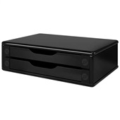 Suporte para Monitor Souza C/ 2 Gavetas MDF 3346 Preto 1 UN