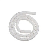 Tubo Espiral Organizador Branco 3/4